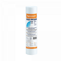 Градиентный картридж из вспененного полипропилена Ecosoft 2.5″×10″, 20-5 мкм (CPV2510205ECO)